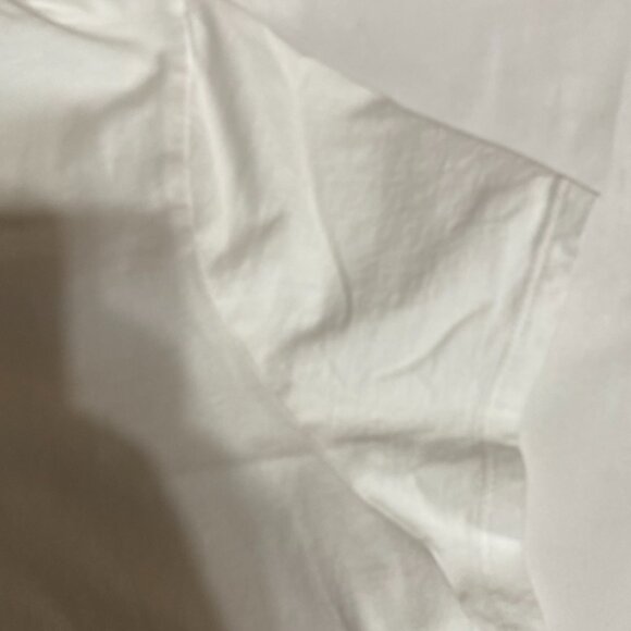 Pure Jill Scoop-Neck EllipticalTee 214141 M Cotton White T-Shirt - Picture 3 of 4